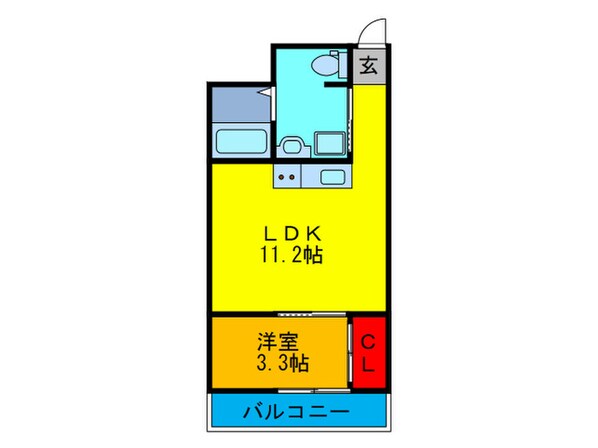 Gradito千林大宮の物件間取画像